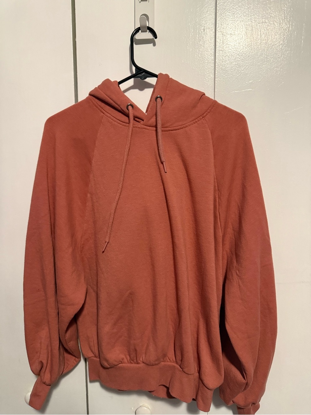 Zenana Outfitters Men's Rust Crewneck Hoodie Sweatshirt